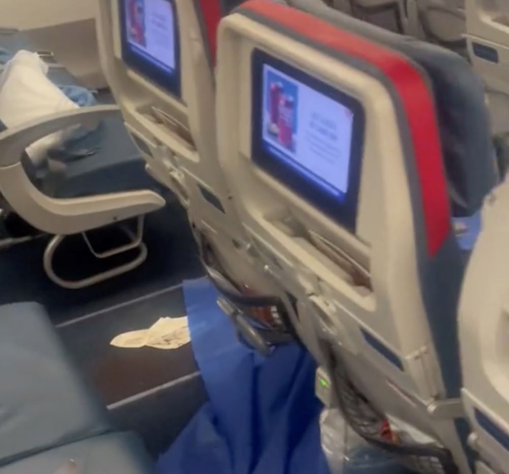 pesawat buat pendaratan cemas gara-gara ada penumpang tercirit atas kapal