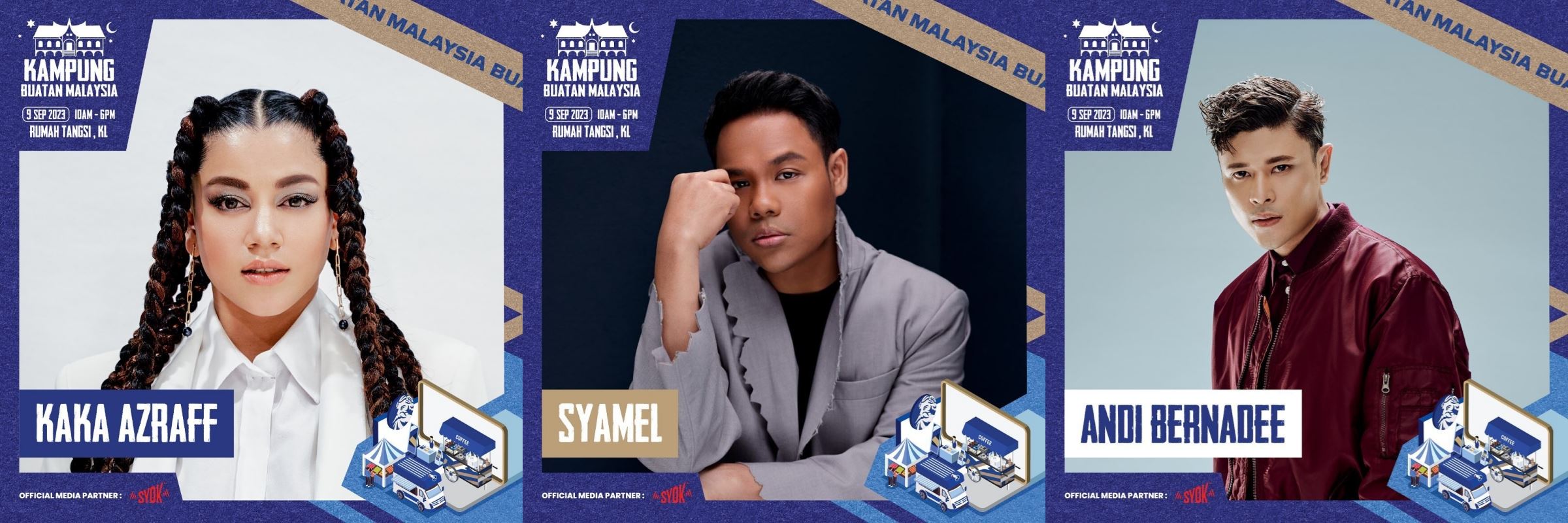 jom meriahkan kampung buatan malaysia oleh zus coffee, sabtu ini 9 september