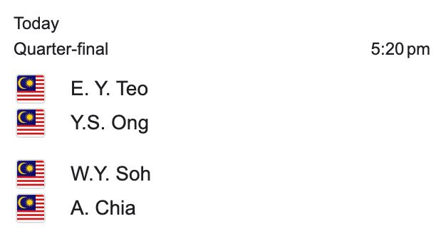 【中国羽毛球公开赛】我国4双打成功晋级8强❗️谢定峰与苏伟译将对战王耀新与张御宇🔥
