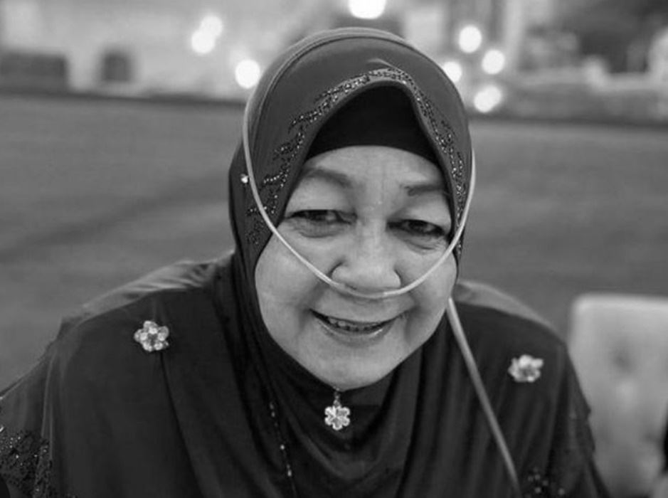 derita penyakit paru-paru, mek habsah meninggal dunia