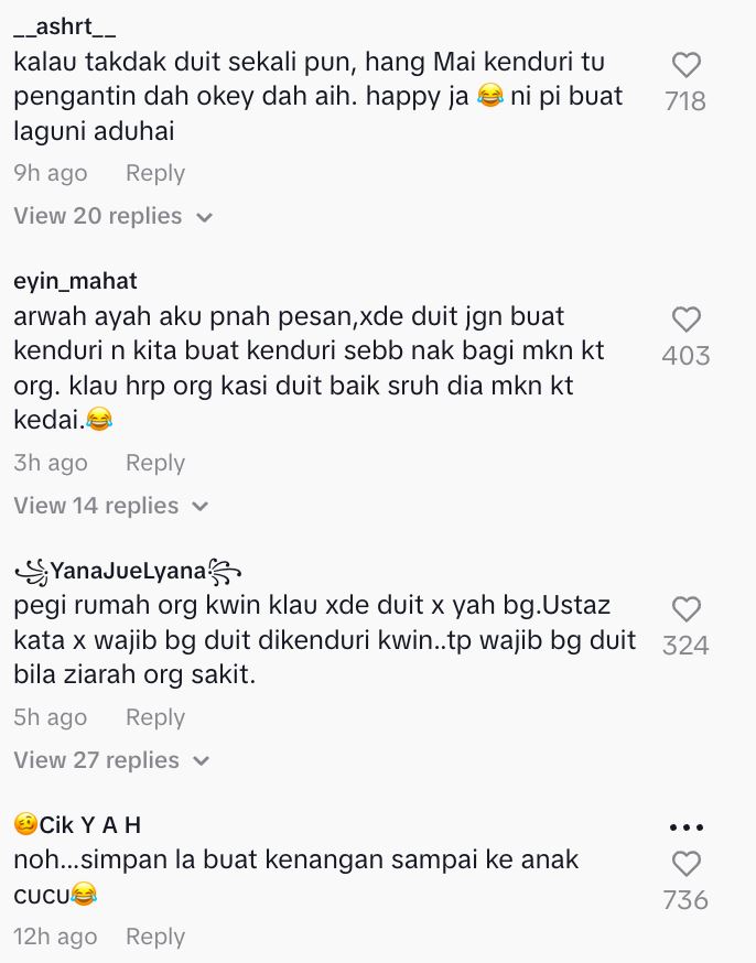 wanita terkejut terima dua keping duit rm20 dilukis tangan masa salam kaut