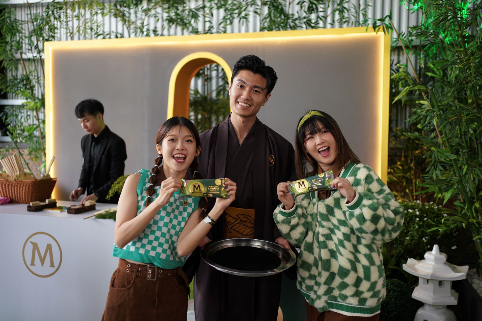 magnum ice cream celebrates its asian-inspired innovation, magnum matcha crumble!