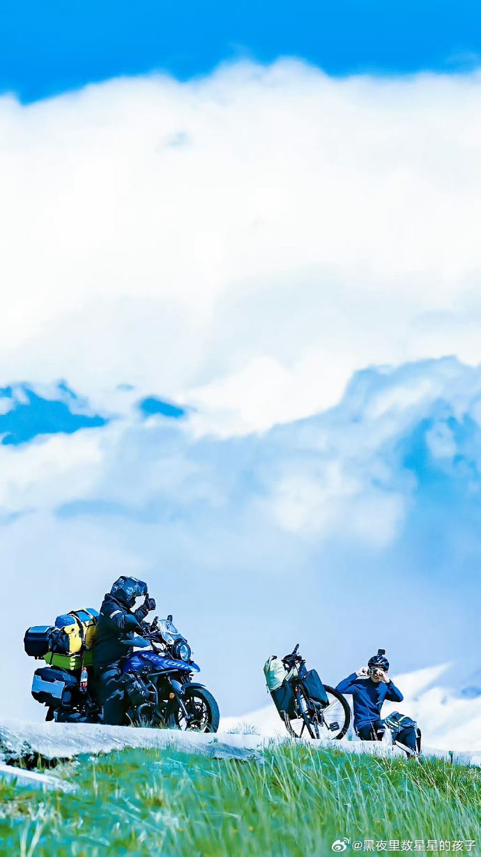 吴磊请骑行大哥看电影《不虚此行》❗永远会被磊子的真诚打动🔥