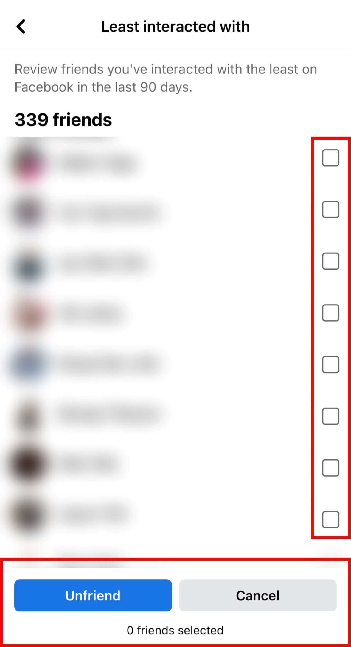facebook可以一键删多选除朋友❗终于可以不用再一个个人慢慢点了🔥
