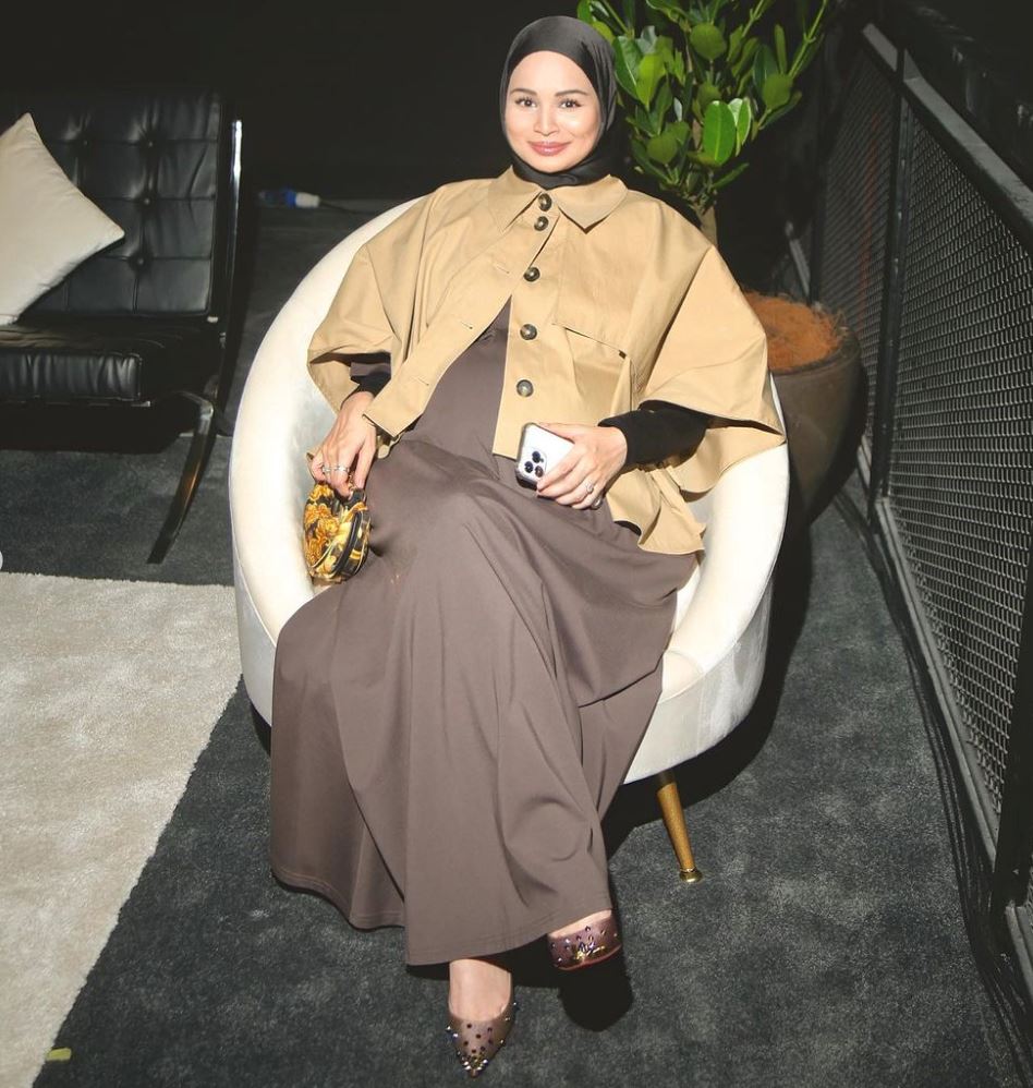 jangka bersalin bulan depan, izara aishah rupanya tengah sarat hamil anak kedua