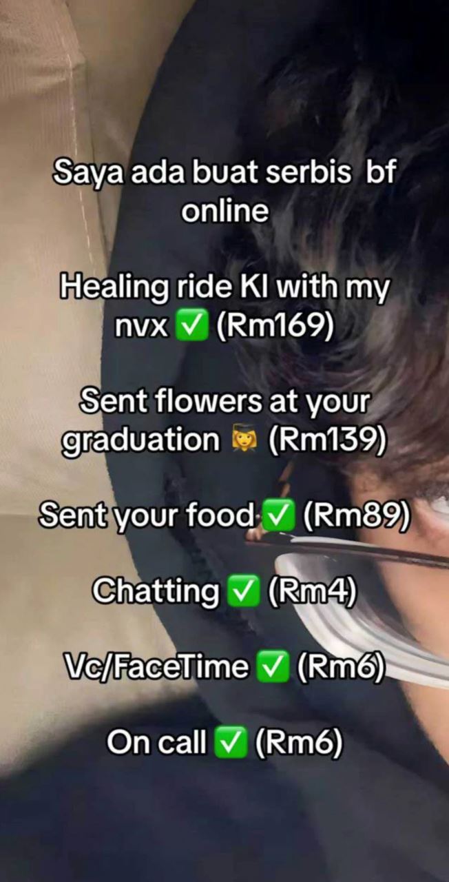 m’sian earns rm30,000 per month as rental boyfriend by engaging in conversations and jalan-jalan