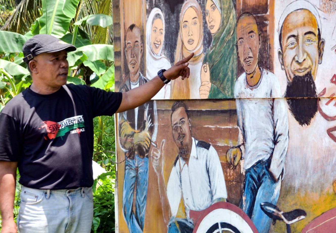 retired soldier’s heartwarming tribute to national leaders through his paintings warms netizens’ hearts!