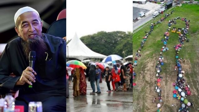 usah taksub, individu sanggup beratur awal pagi beli makanan viral