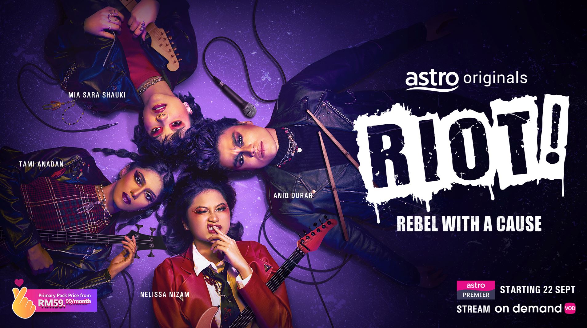 drama baharu di astro, riot! papar isu gangguan seksual, buli siber kalangan remaja