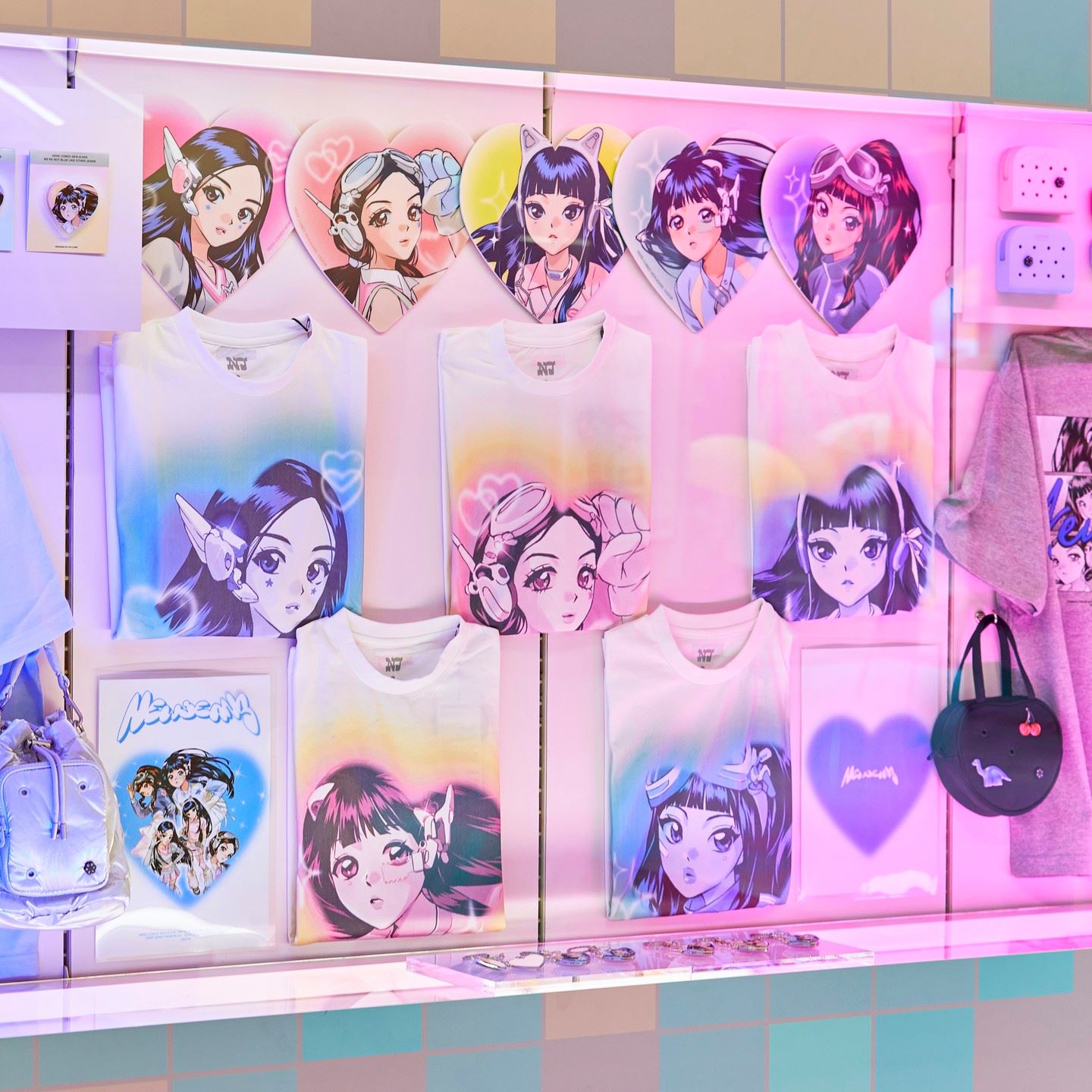 new jeans快闪店就在1 utama shopping malls❗会展出各种不同的new jeans x line friends联名商品🔥