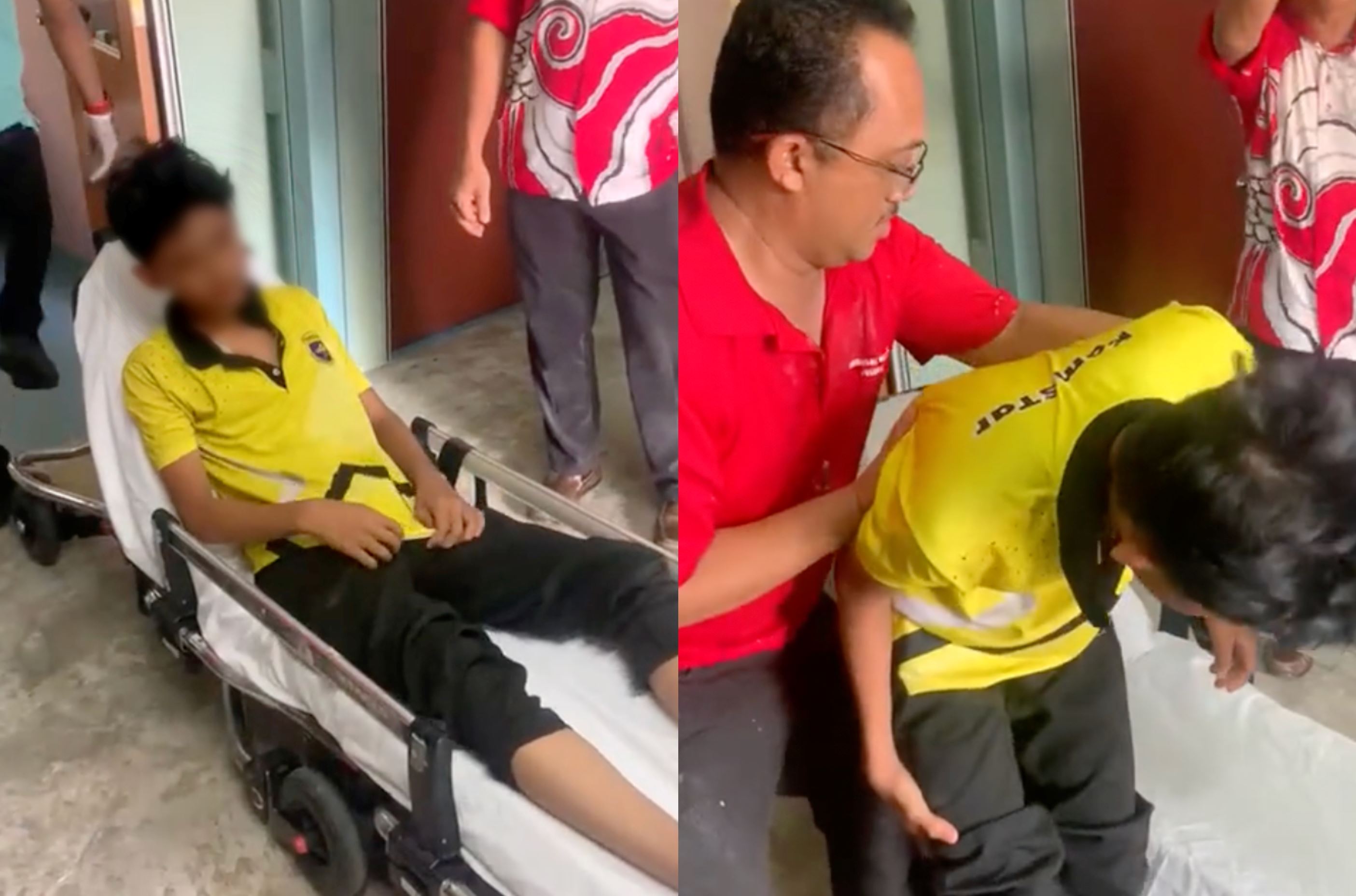 netizen shares heartbreaking video of brother injured in school bullying incident