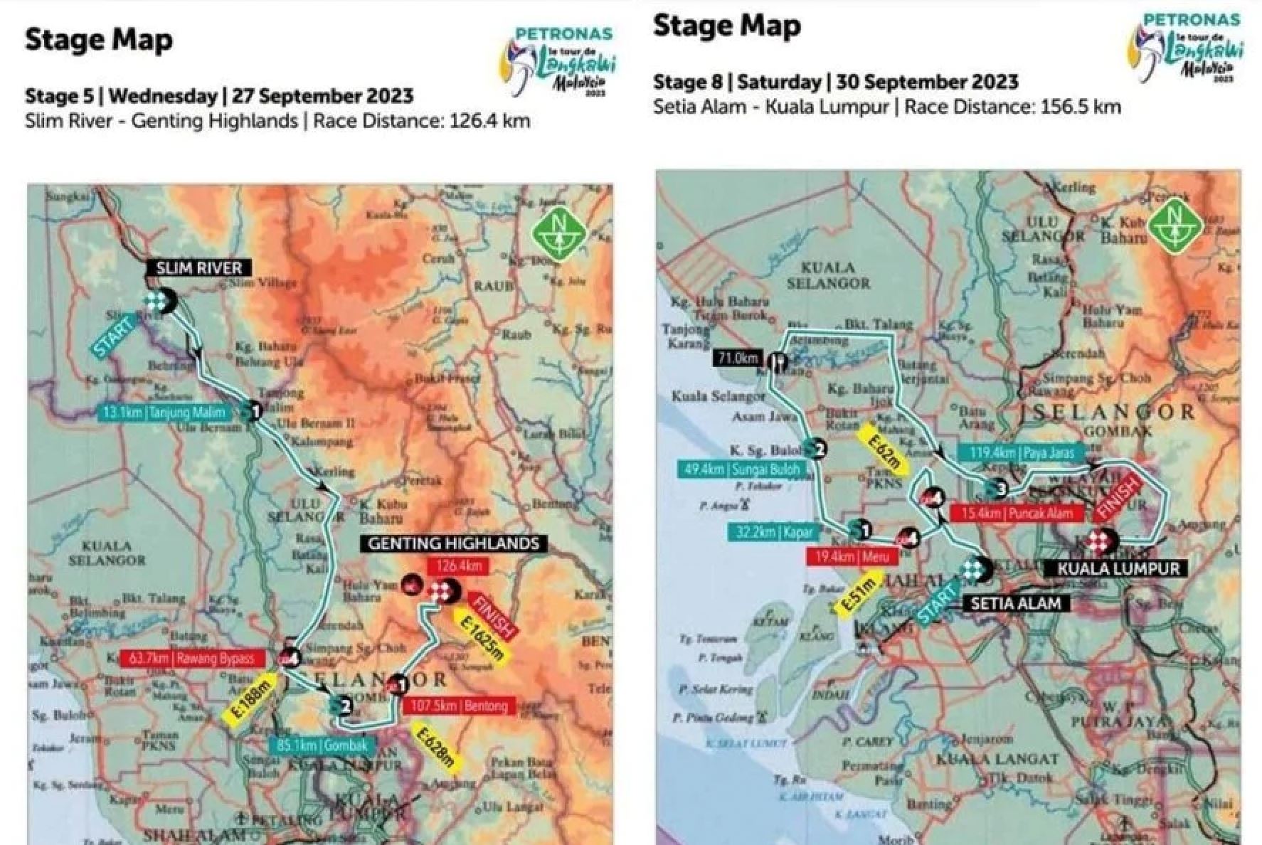 雪兰莪多区27日及30日封路！让路脚车比赛！