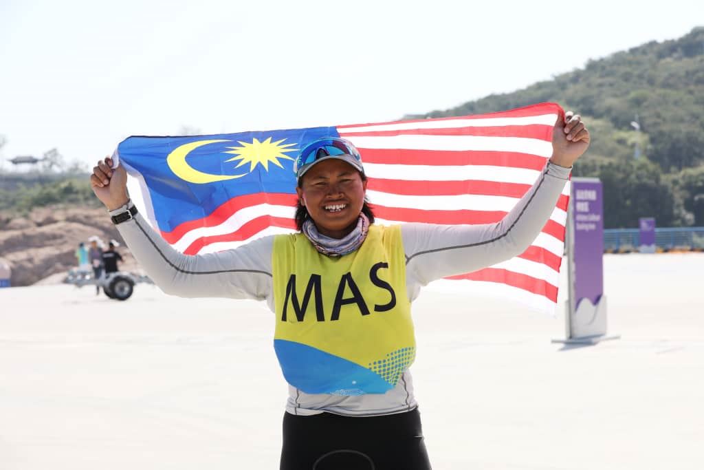 nur shazrin penyumbang pingat emas pertama sukan asia