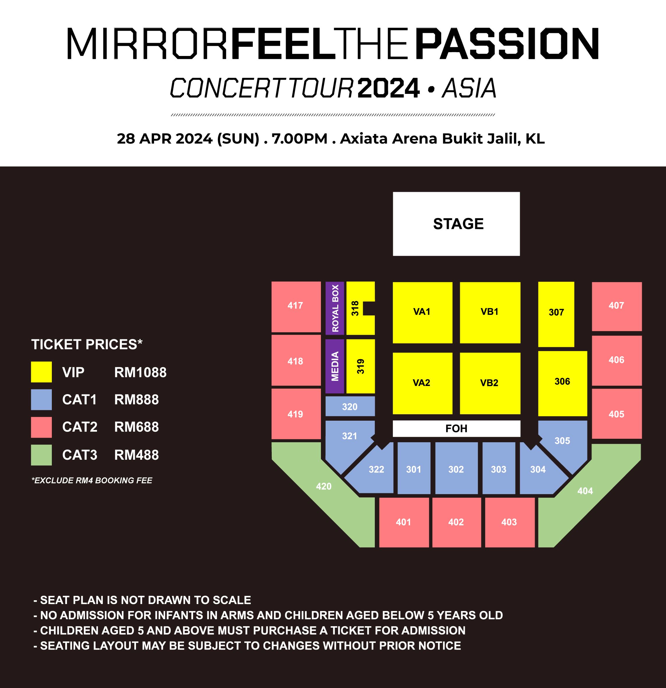 🇭🇰mirror来了‼️4月28日唱进大马🎤门票将于4月3日开售🔥