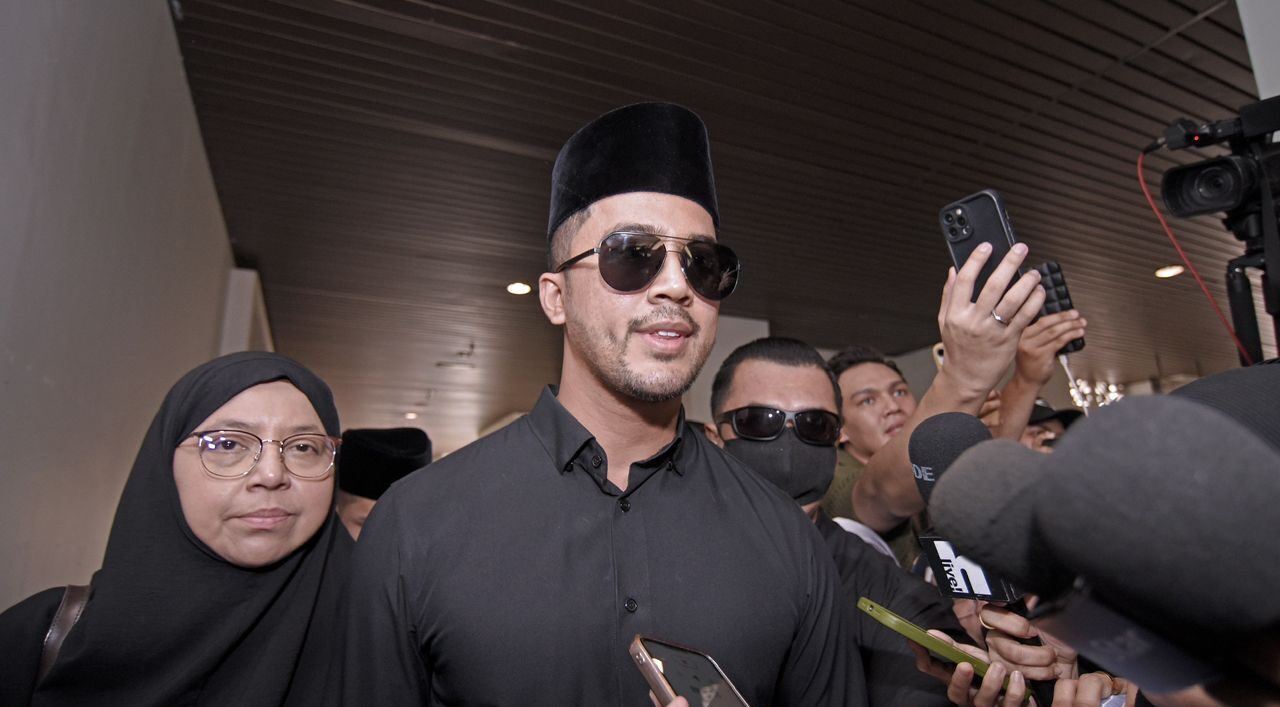 aliff aziz masih sayangkan keluarga, tak tergesa-gesa untuk bercerai