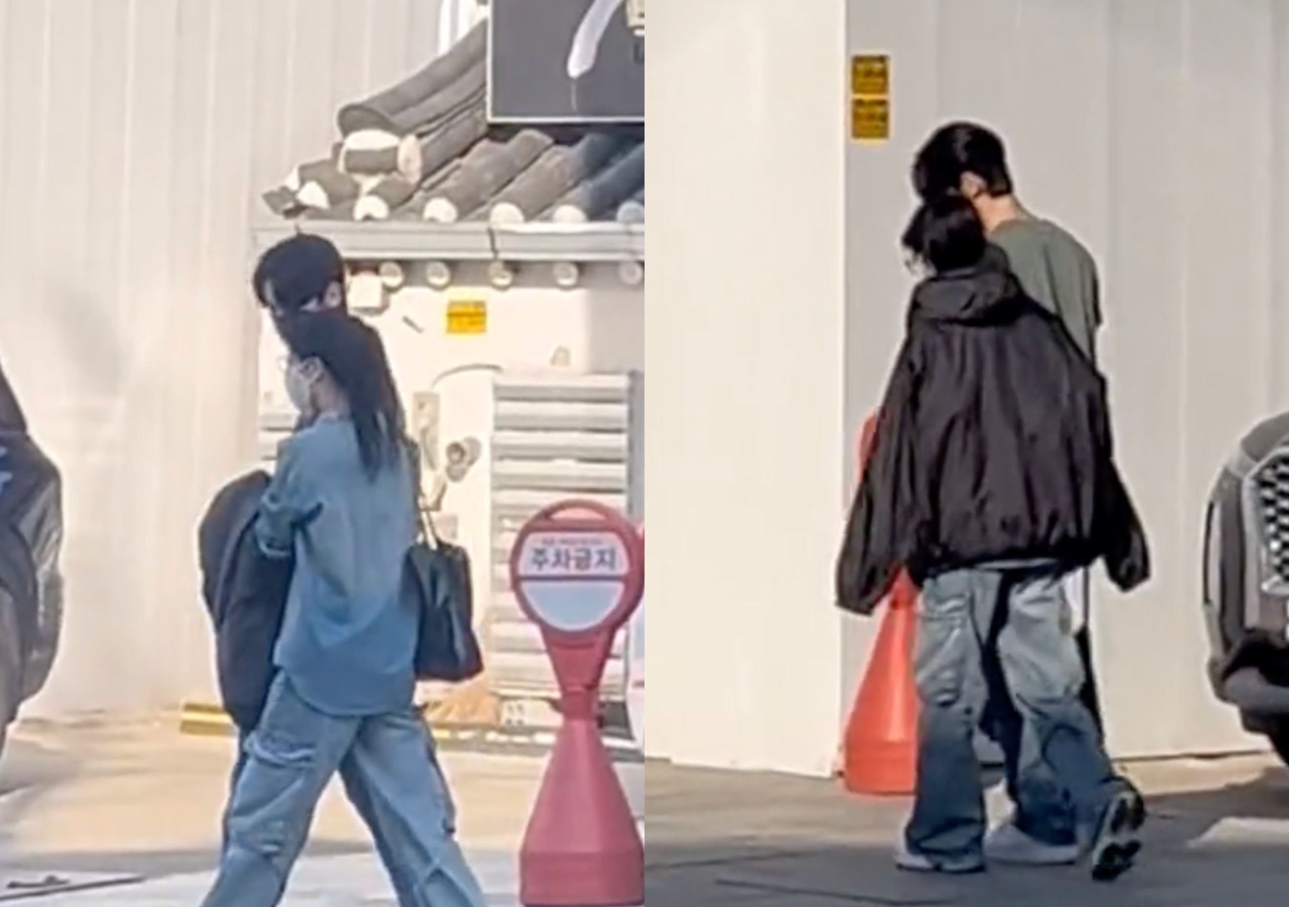 video of lee chaemin and ryu dain caught on a date goes viral, allegedly recorded by malaysian fan!