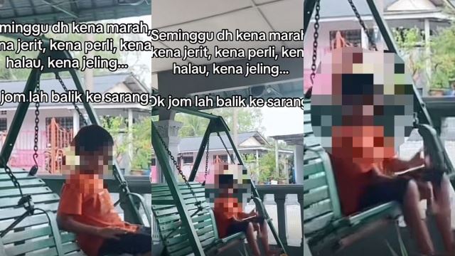 ibu kecewa anak autistik dihalau, dijeling semasa balik kampung beraya