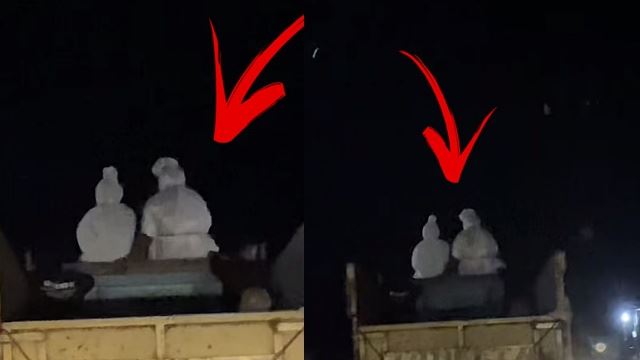 ‘pocong’ selamba borak atas lori?