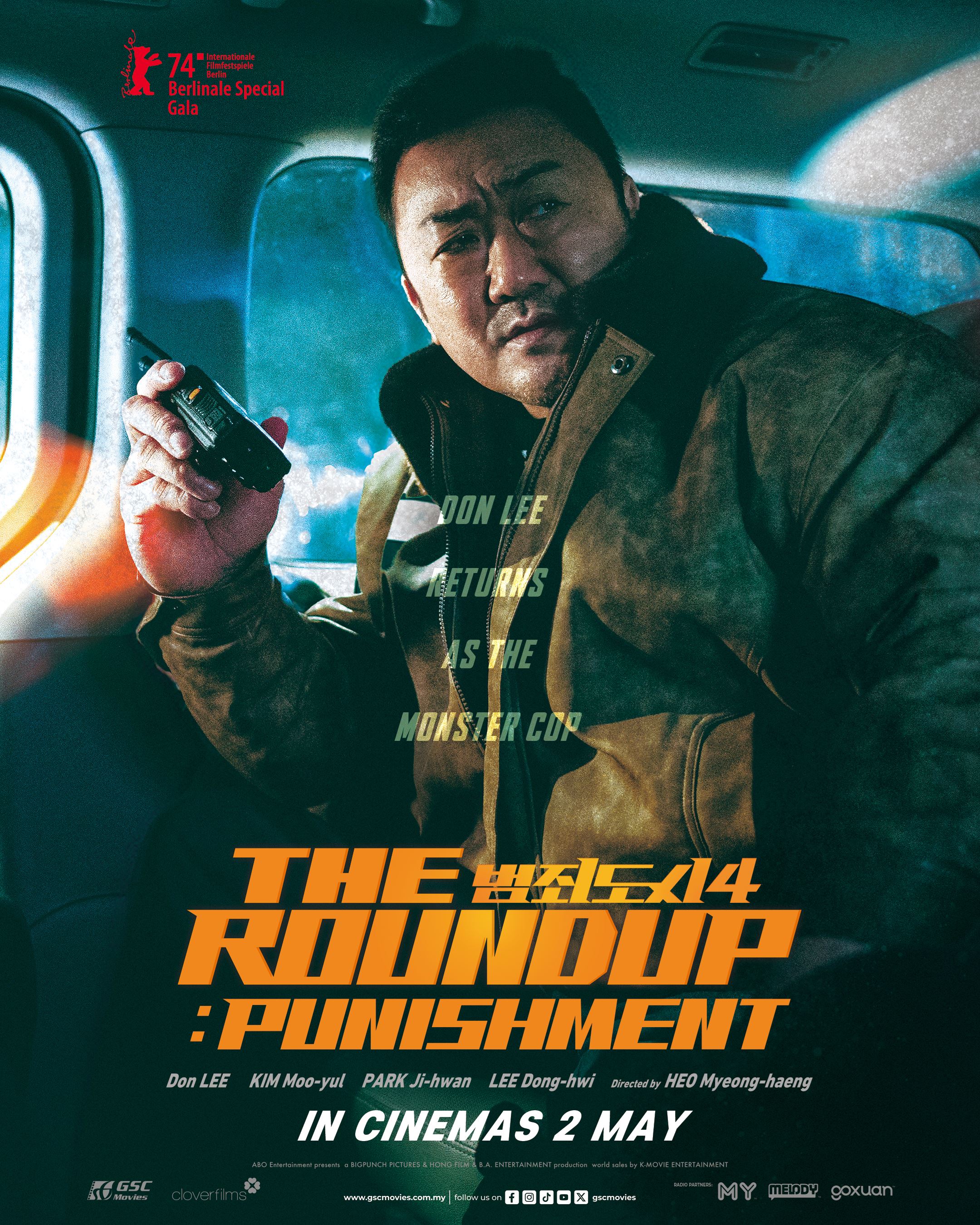 🇲🇾《the roundup:punishment》将在5月2日全马上映！