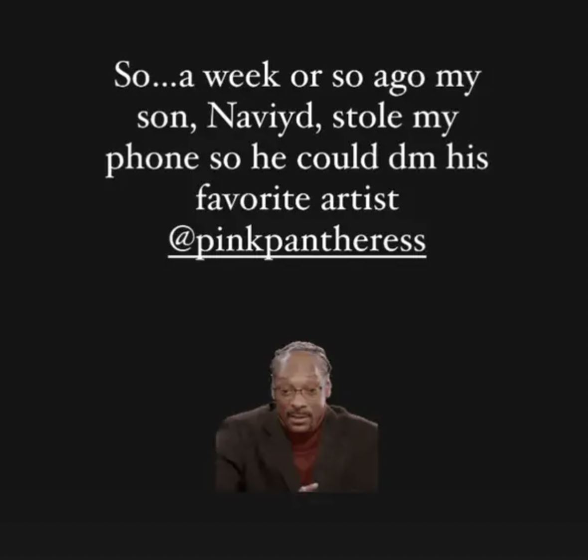 usher discovers his son using his instagram to message a celebrity, resulting in a hilariously sweet interaction!