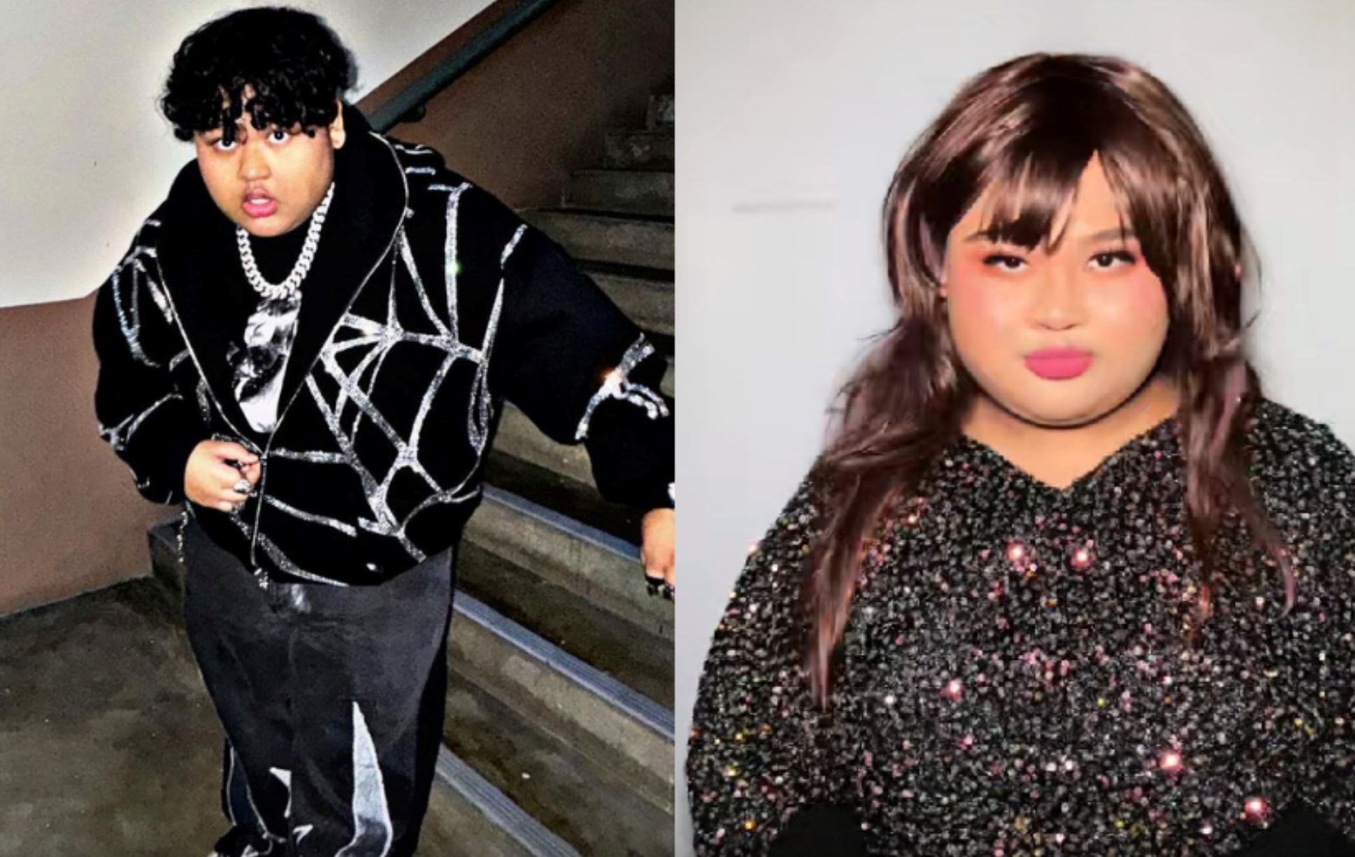 cik b bersolek pakai rambut palsu mirip ibunya, dato’ seri vida