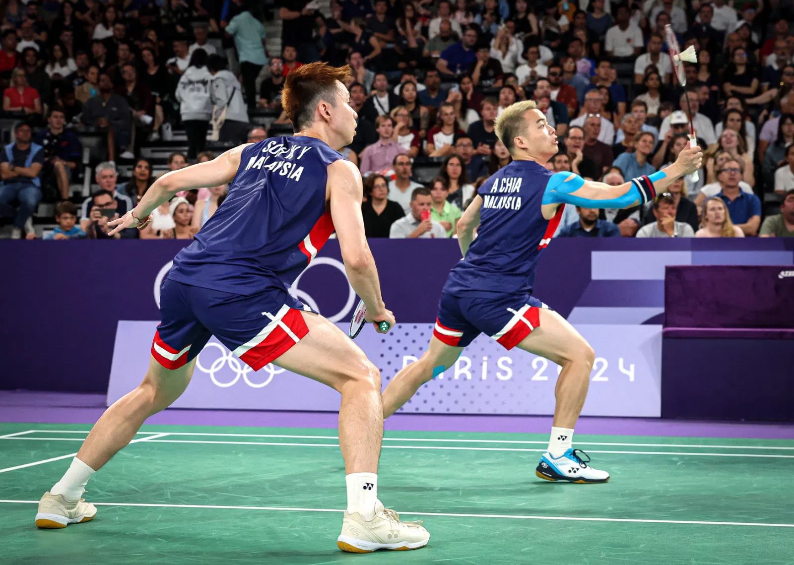 【巴黎奥运会】谢苏组合打进8强❗对垒印度高塔组合🏸️