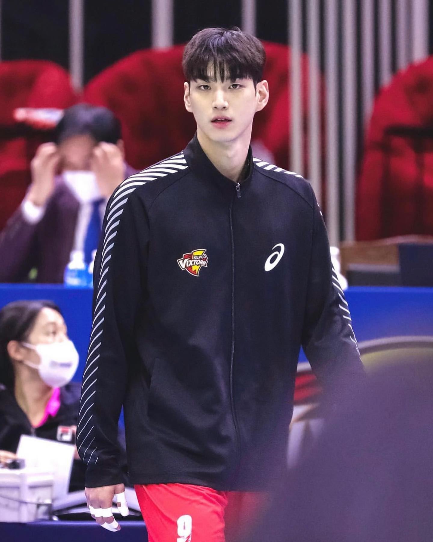 【巴黎奥运会】韩国排球手酷似金秀贤❗ig有110万追踪⚡️