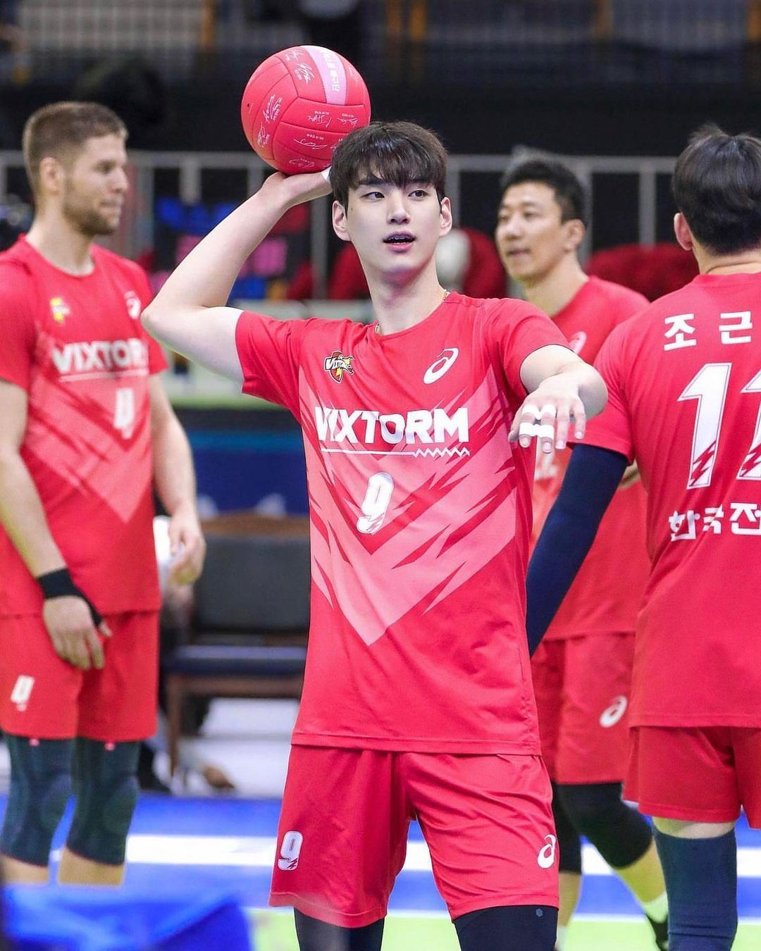 【巴黎奥运会】韩国排球手酷似金秀贤❗ig有110万追踪⚡️