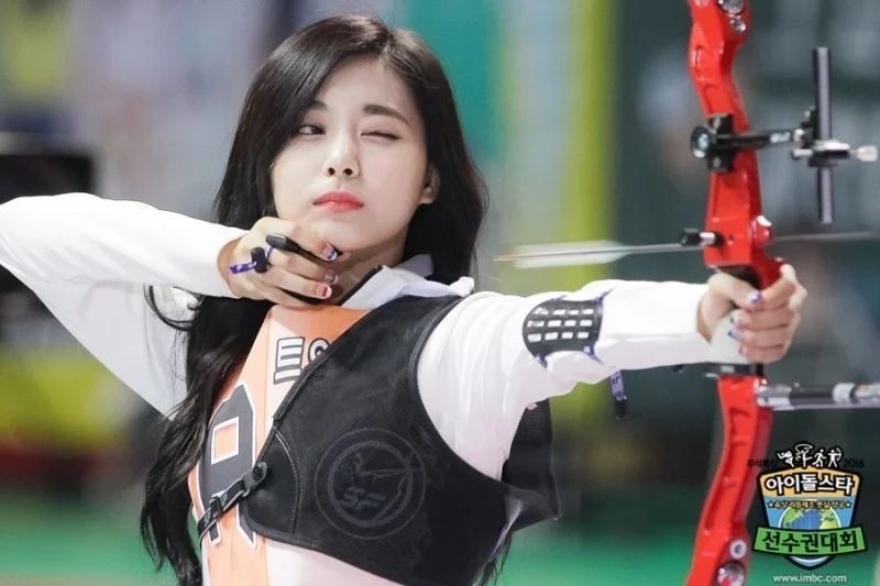 🇰🇷twice成员子瑜solo出道❗重现《偶运会》射箭神颜🔥