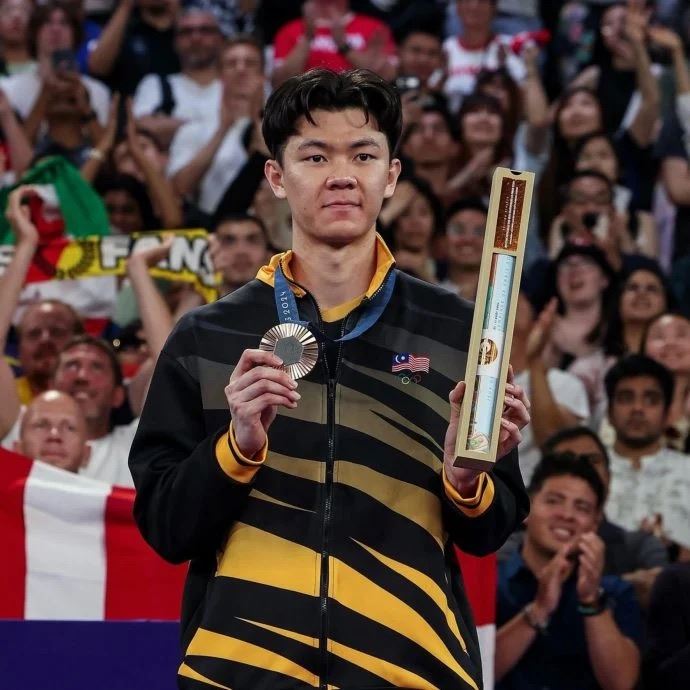 【2024巴黎奥运】李梓嘉逆风翻盘夺铜牌🥉拼全力一粒粒球追回来💪