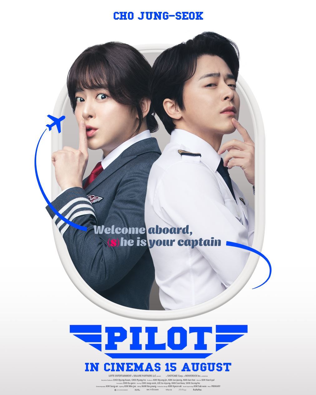 🇰🇷曺政奭狂瘦7公斤穿洋装❗电影《pilot》比女生还美🤣