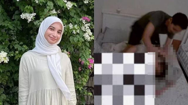 wanita dipukul suami gara-gara kantoi tengok video lucah