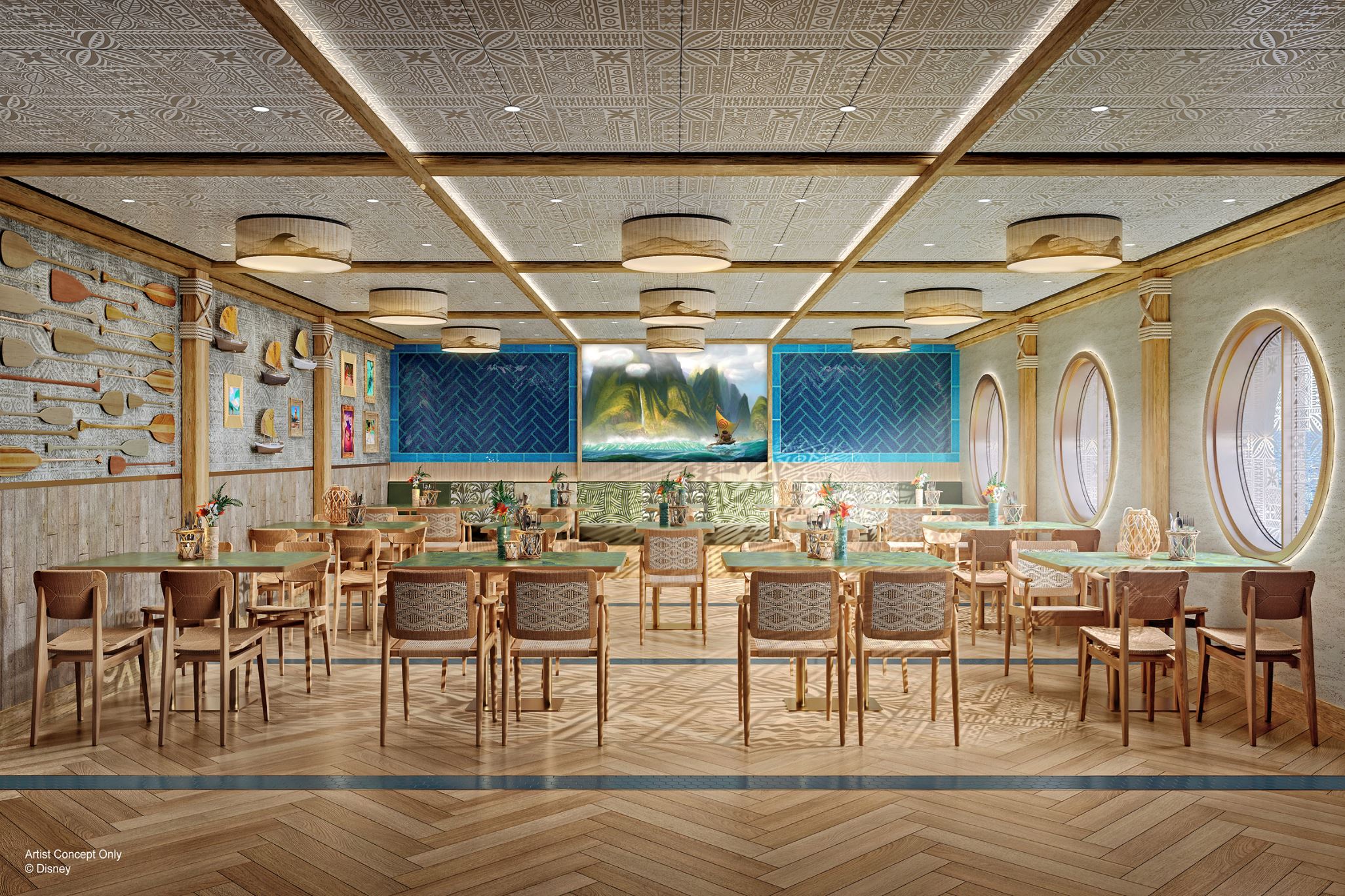 迪士尼探险号特色主题区抢先看！ 2025年于新加坡启航！ 