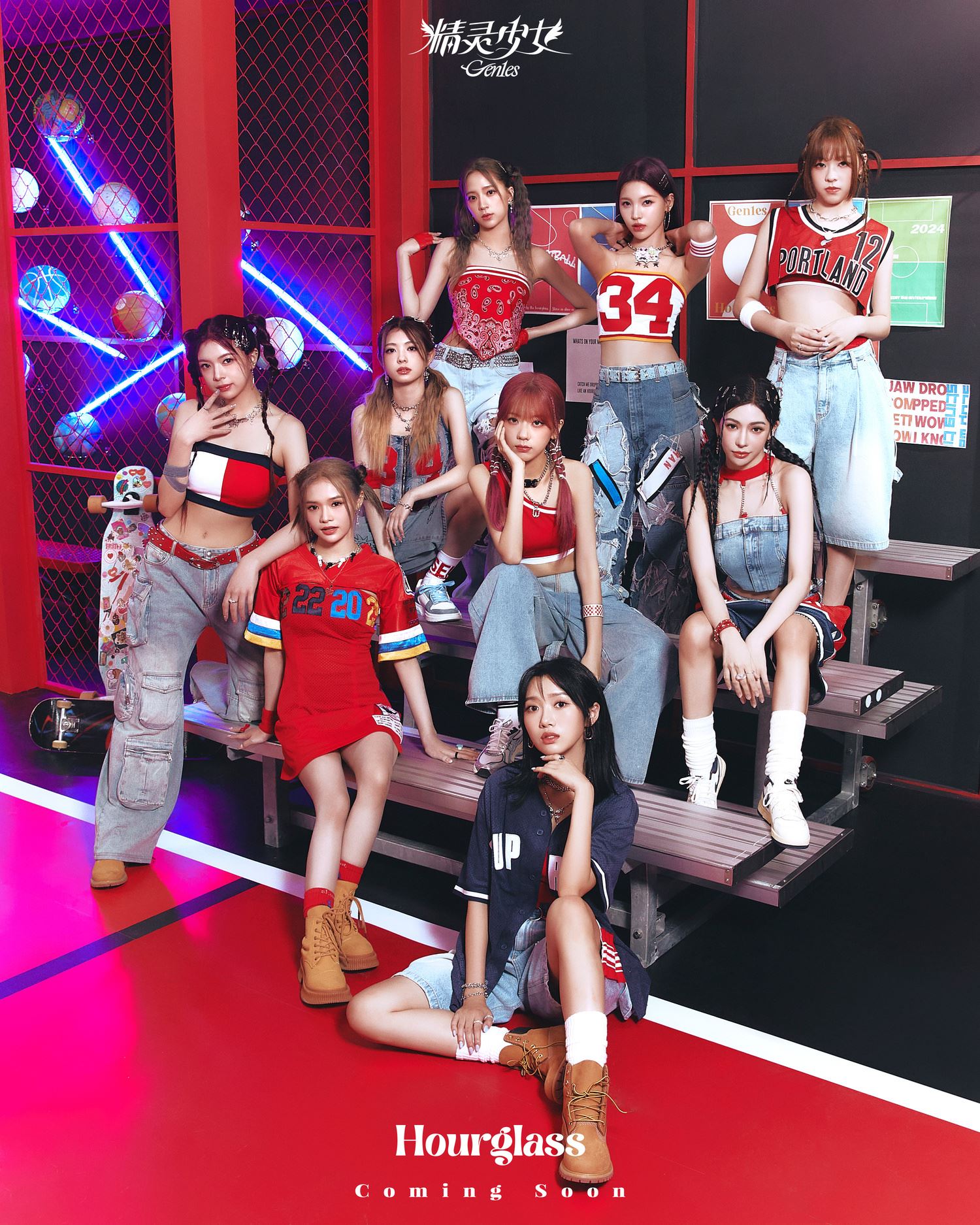 【视频】elyn化身鬼马少女⚡️gen1es新歌《hourglass》上线🔥