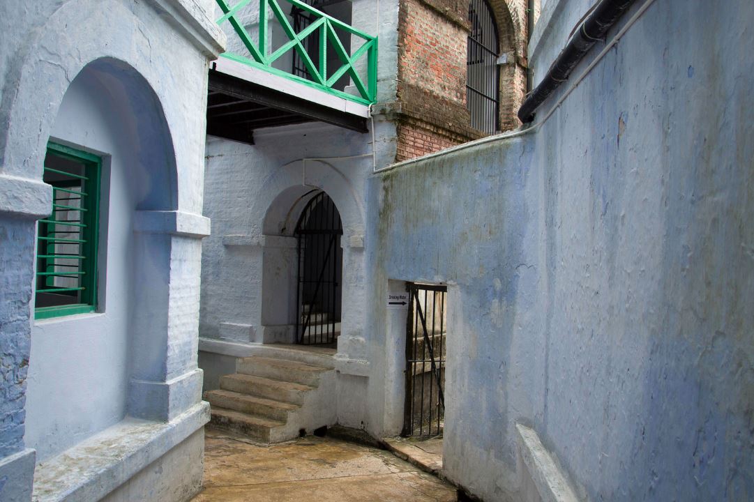 Inside of Cellular Jail in Port Blair