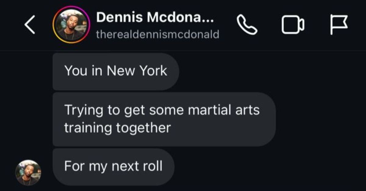 pelakon hollywood mesej fad anuar, minta kongsi ilmu seni silat