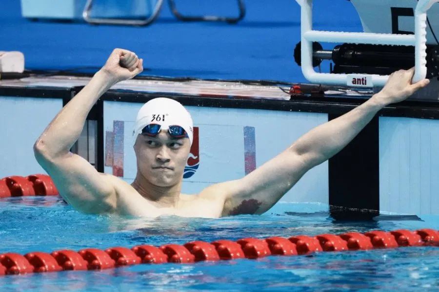 🇨🇳泳将孙杨被禁赛四年❗复出即夺冠🏆