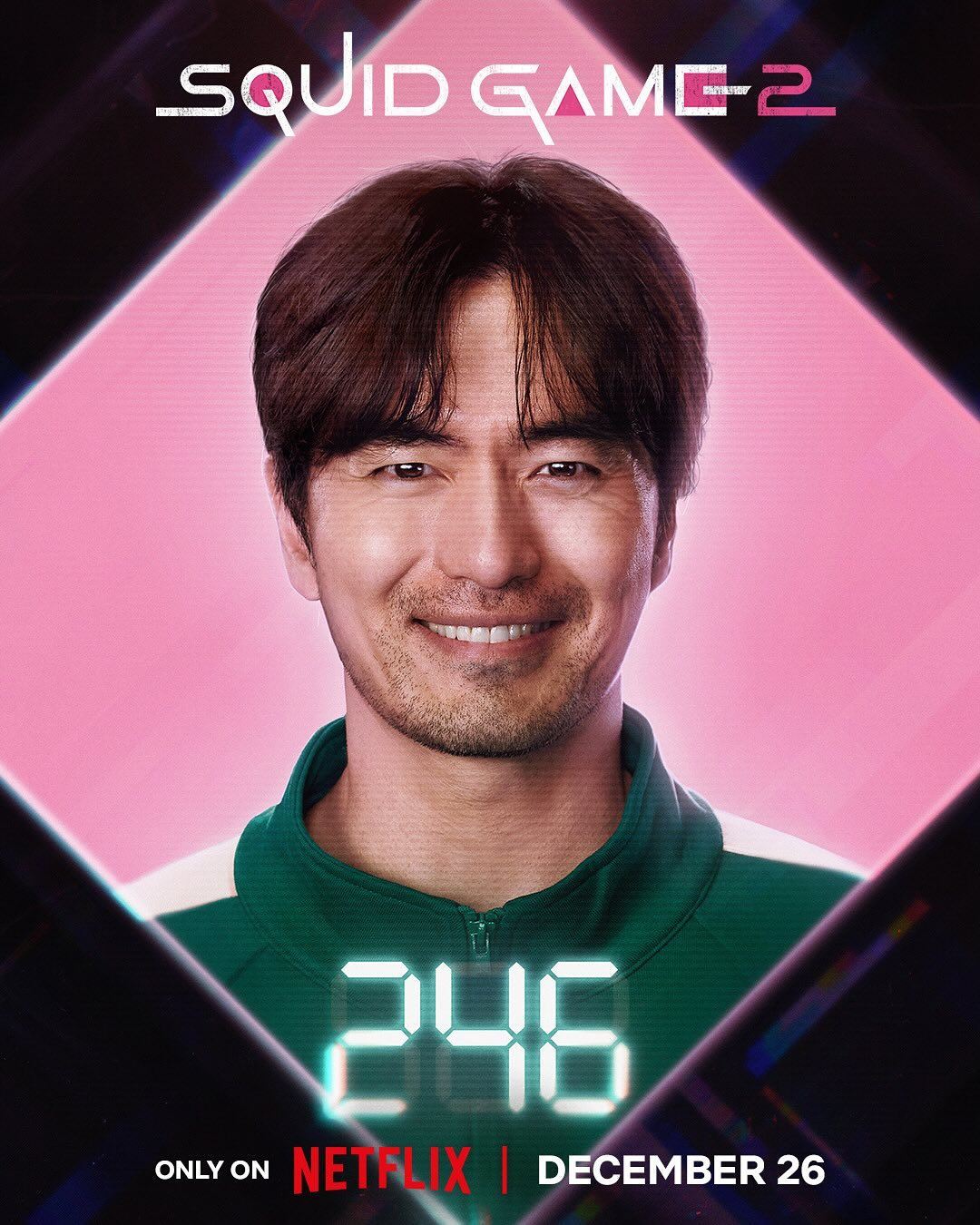 🦑《鱿鱼游戏2》角色身份公开❗有网红、海军、赌徒等⚡️