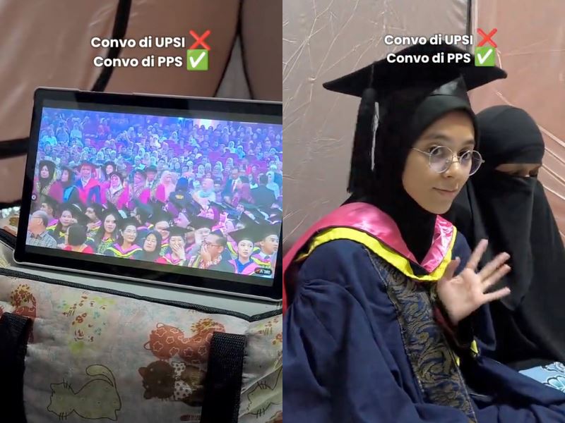 malaysian graduate joins convocation virtually from relief centre amid severe flooding