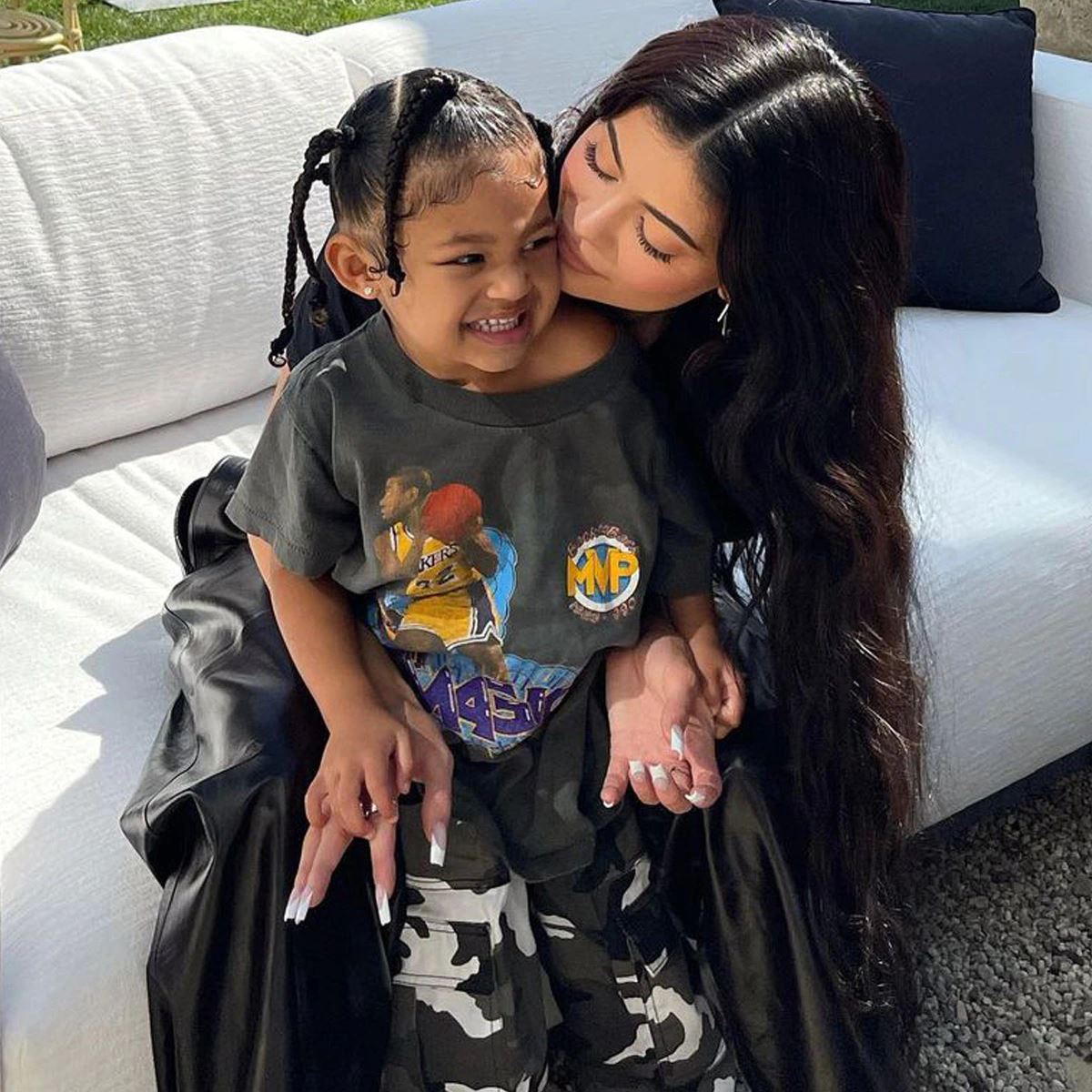 kylie jenner shares 'to our daughter' pregnancy video with stormi