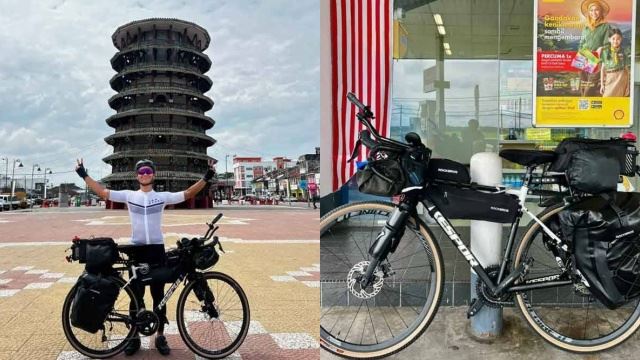 lelaki ini sanggup jual kereta misi kayuhan solo ke makkah