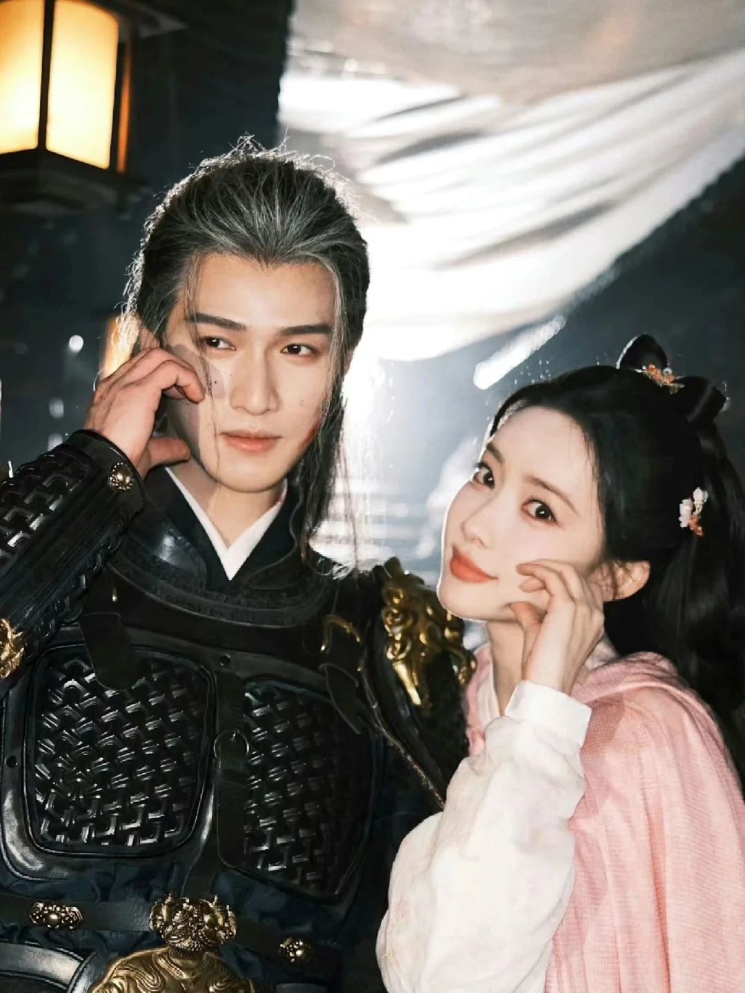 📺《九重紫》李昀锐银发将军造型帅翻❗热恋孟子义💗