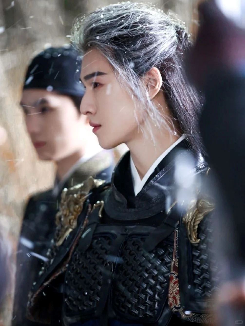 📺《九重紫》李昀锐银发将军造型帅翻❗热恋孟子义💗