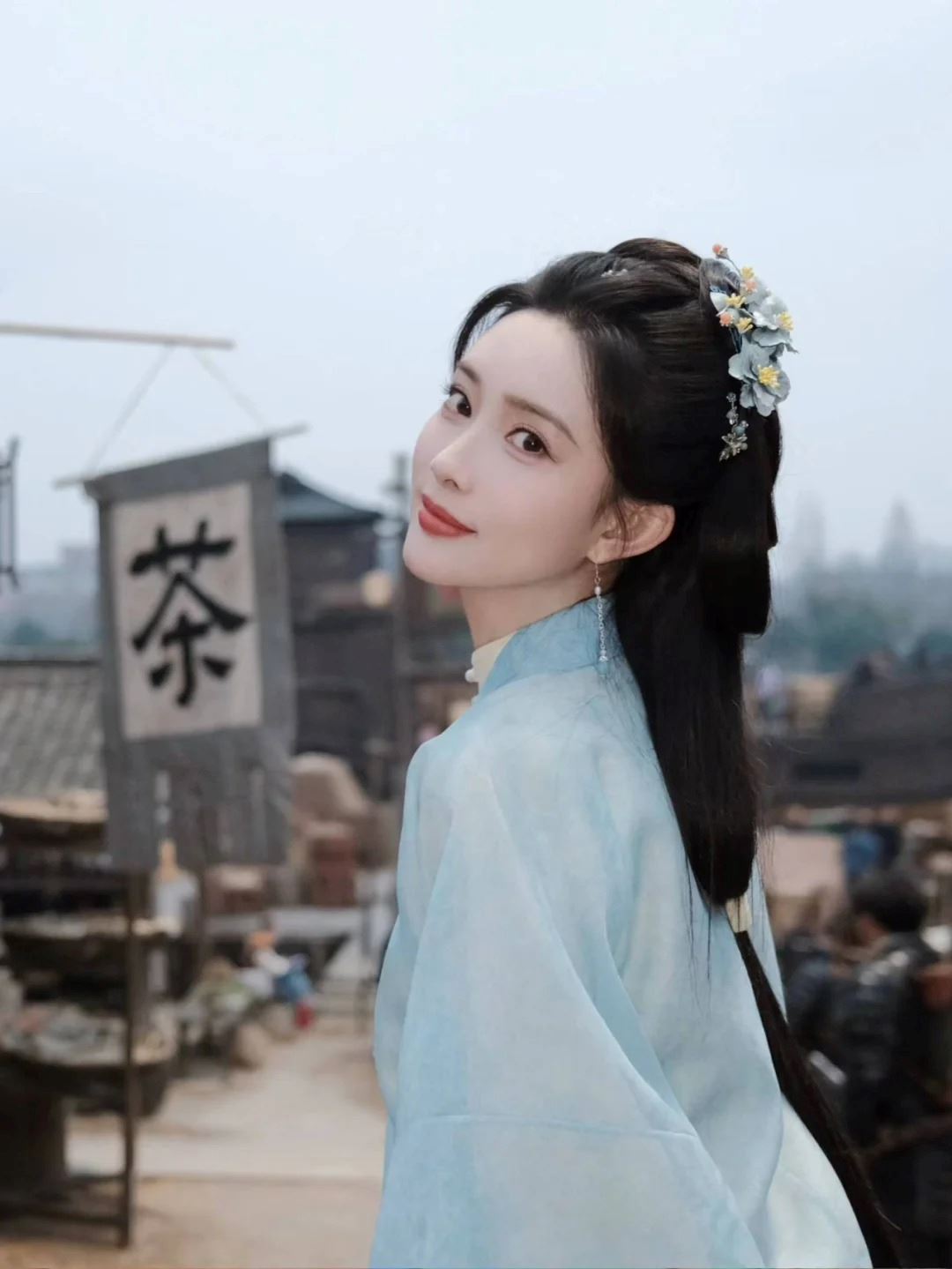 📺《九重紫》李昀锐银发将军造型帅翻❗热恋孟子义💗