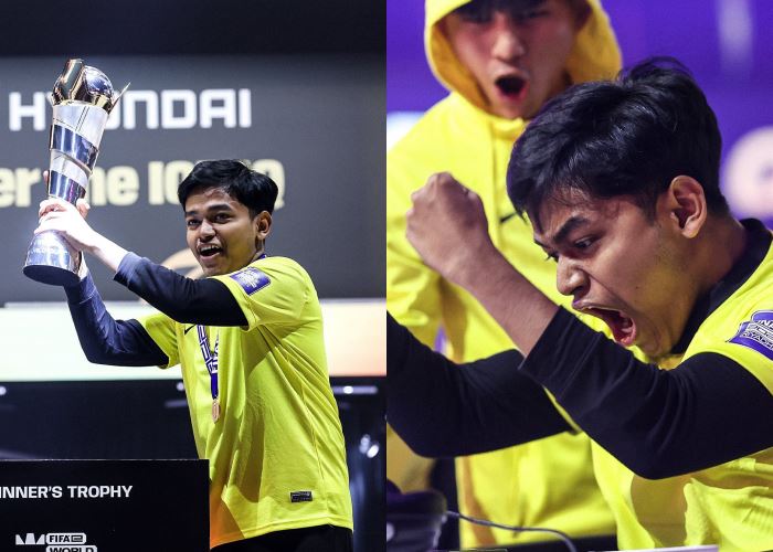 malaysian gamer makes history as first to win fifae world cup