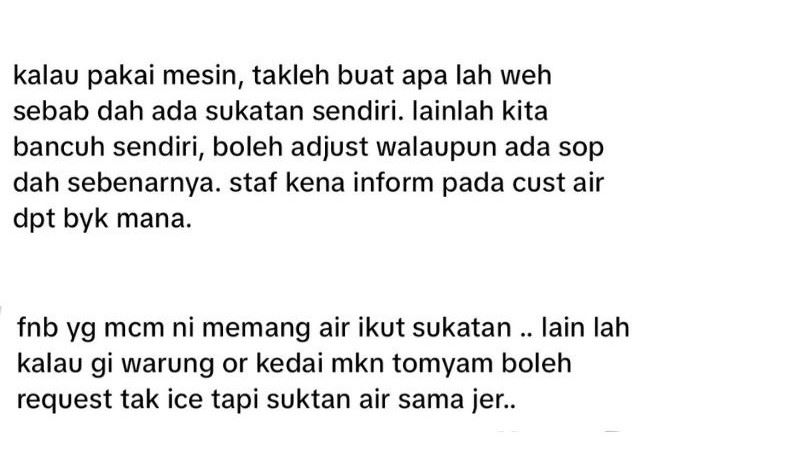 woman orders drink without ice, shocked to receive only a quarter-filled cup