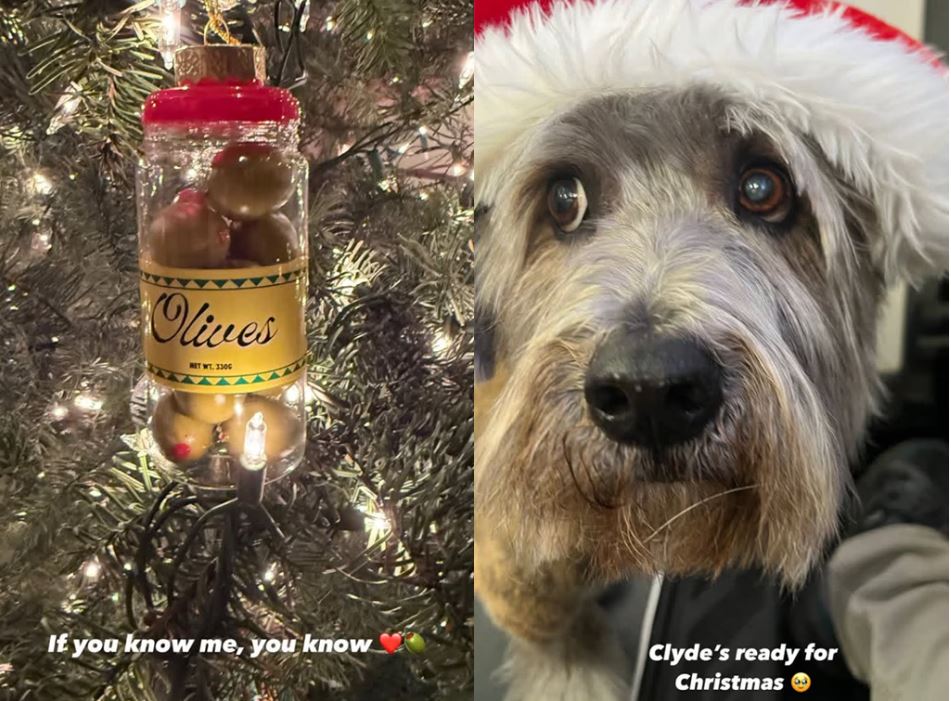 jennifer aniston rings in the holidays with style