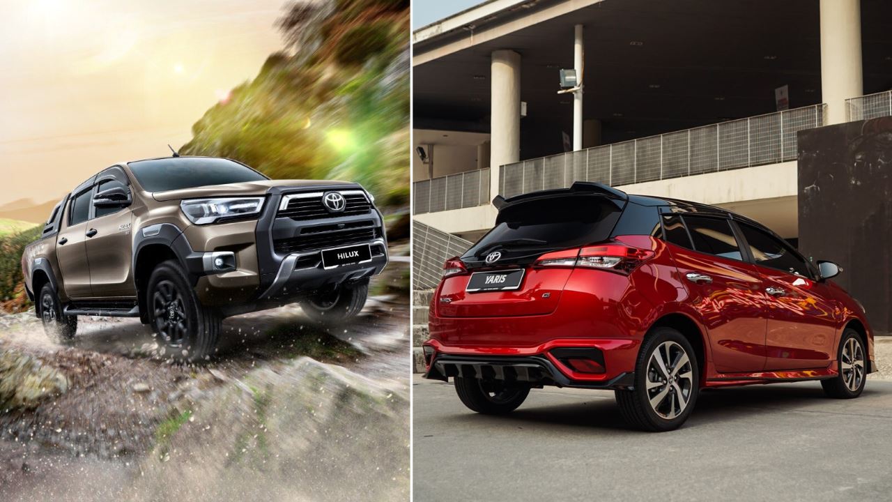 Dua model kereta Toyota!