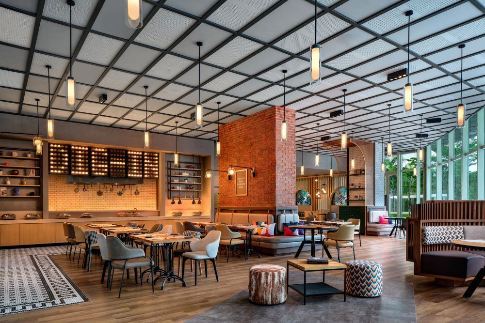 Three.6.5 restaurant at Moxy Putrajaya