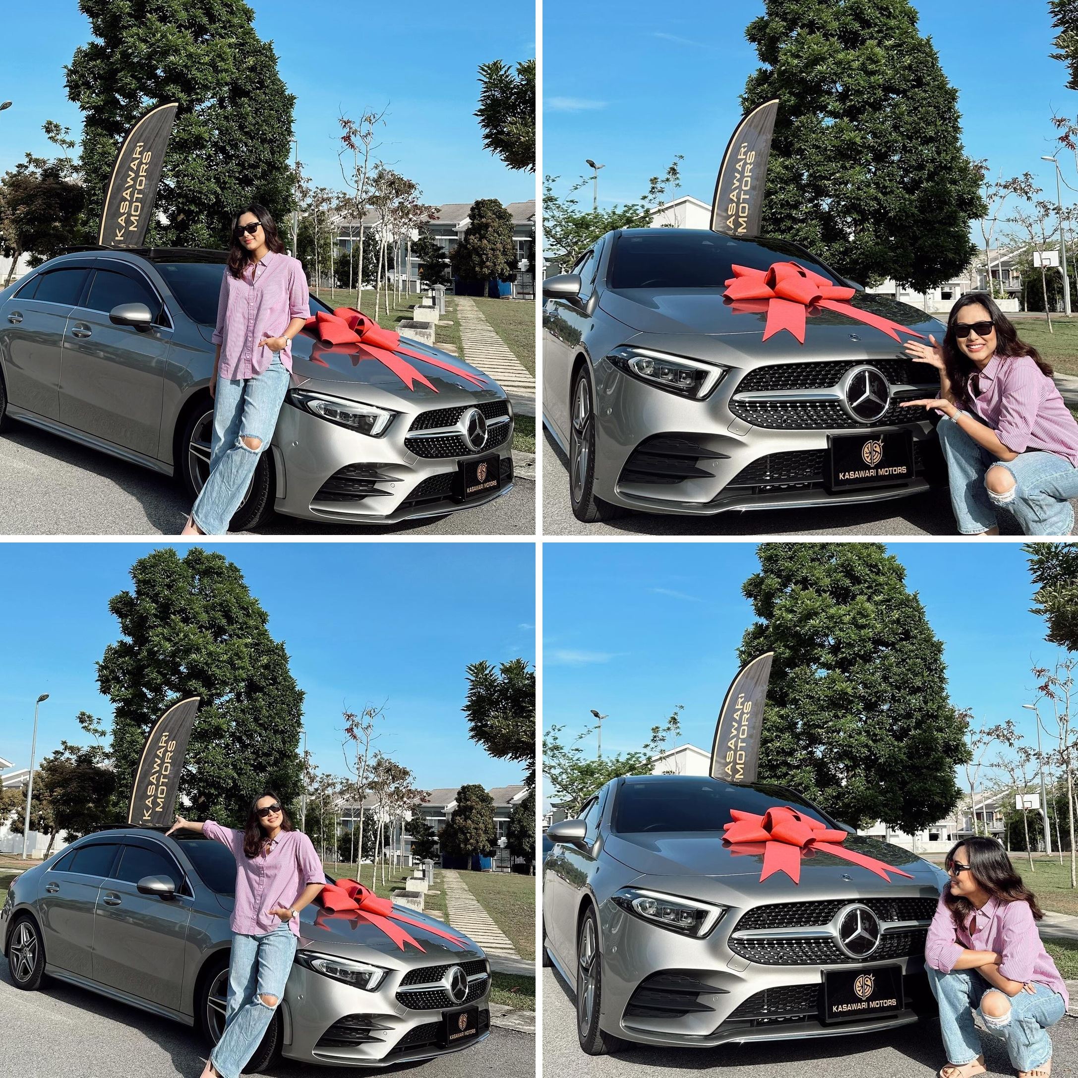 ezzanie jasny luah rasa syukur mampu miliki kereta idaman pada usia muda